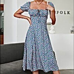 MIDI/ maxi floral dress